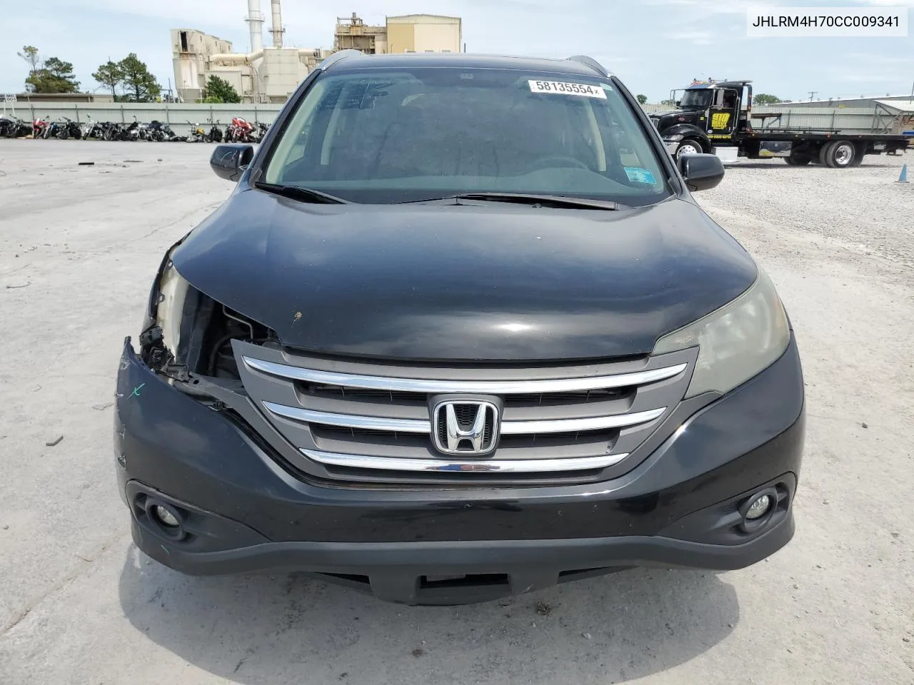 2012 Honda Cr-V Exl VIN: JHLRM4H70CC009341 Lot: 58135554