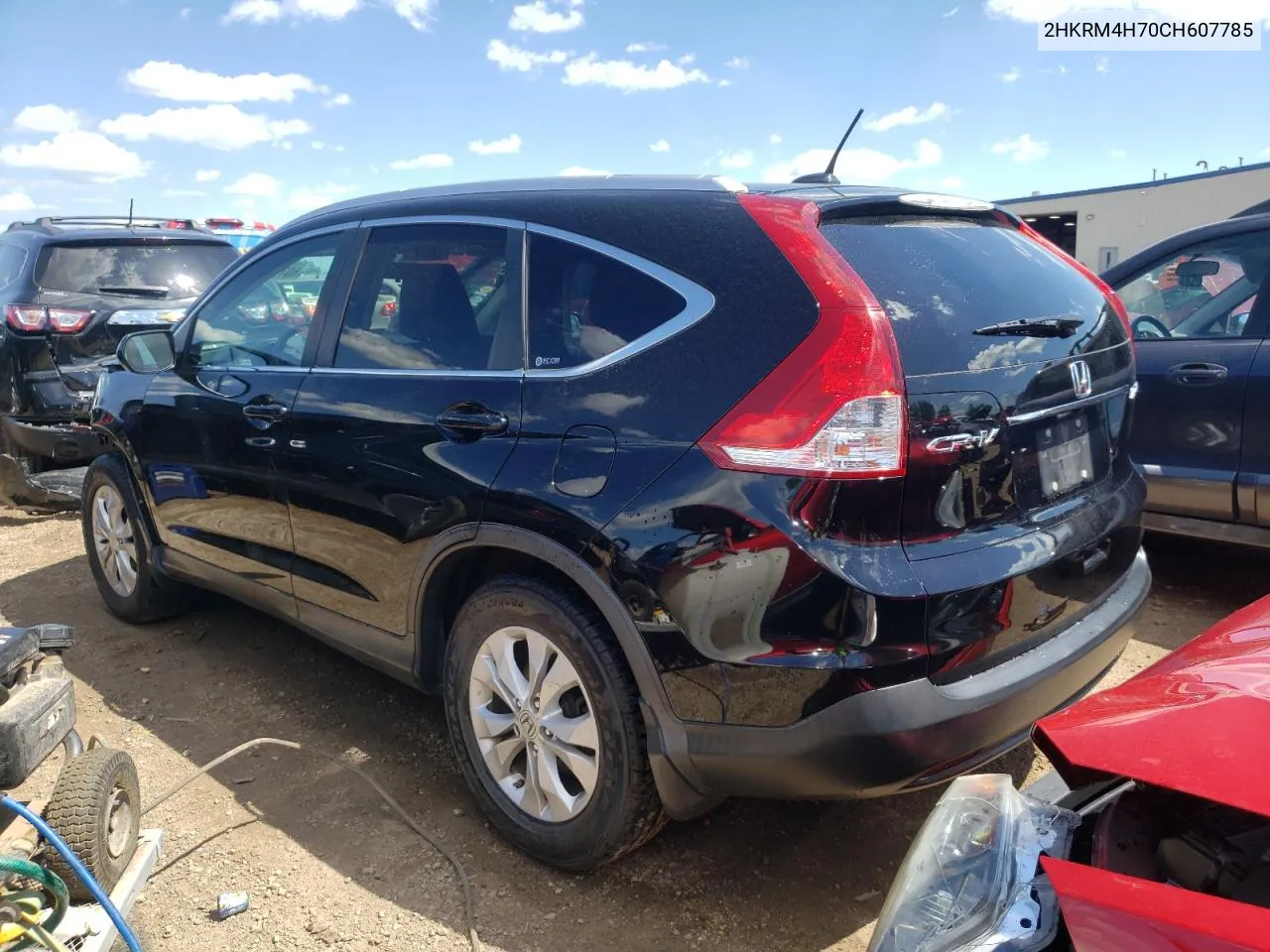 2012 Honda Cr-V Exl VIN: 2HKRM4H70CH607785 Lot: 60756944