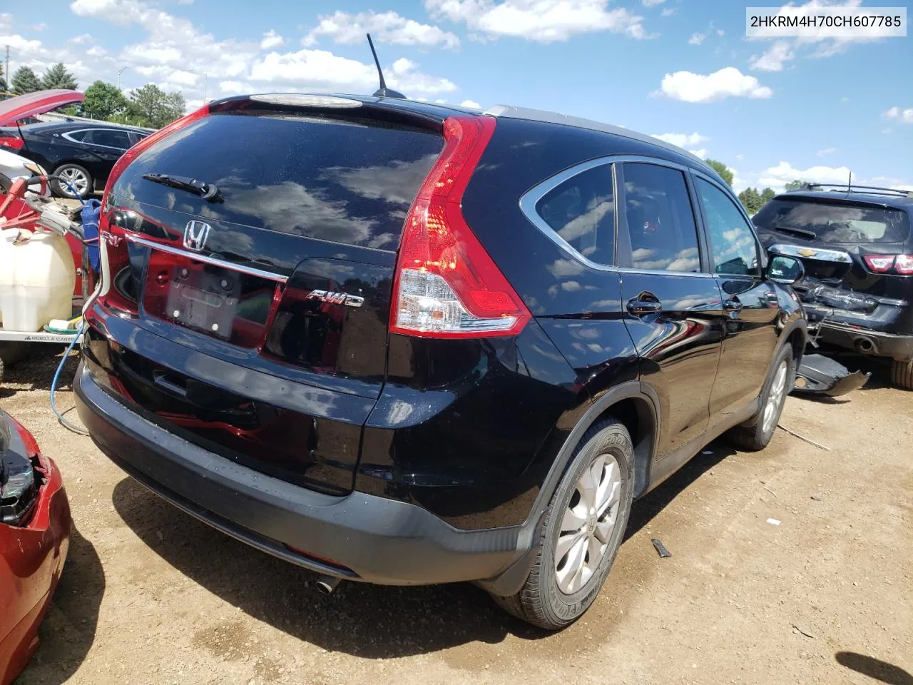 2012 Honda Cr-V Exl VIN: 2HKRM4H70CH607785 Lot: 60756944