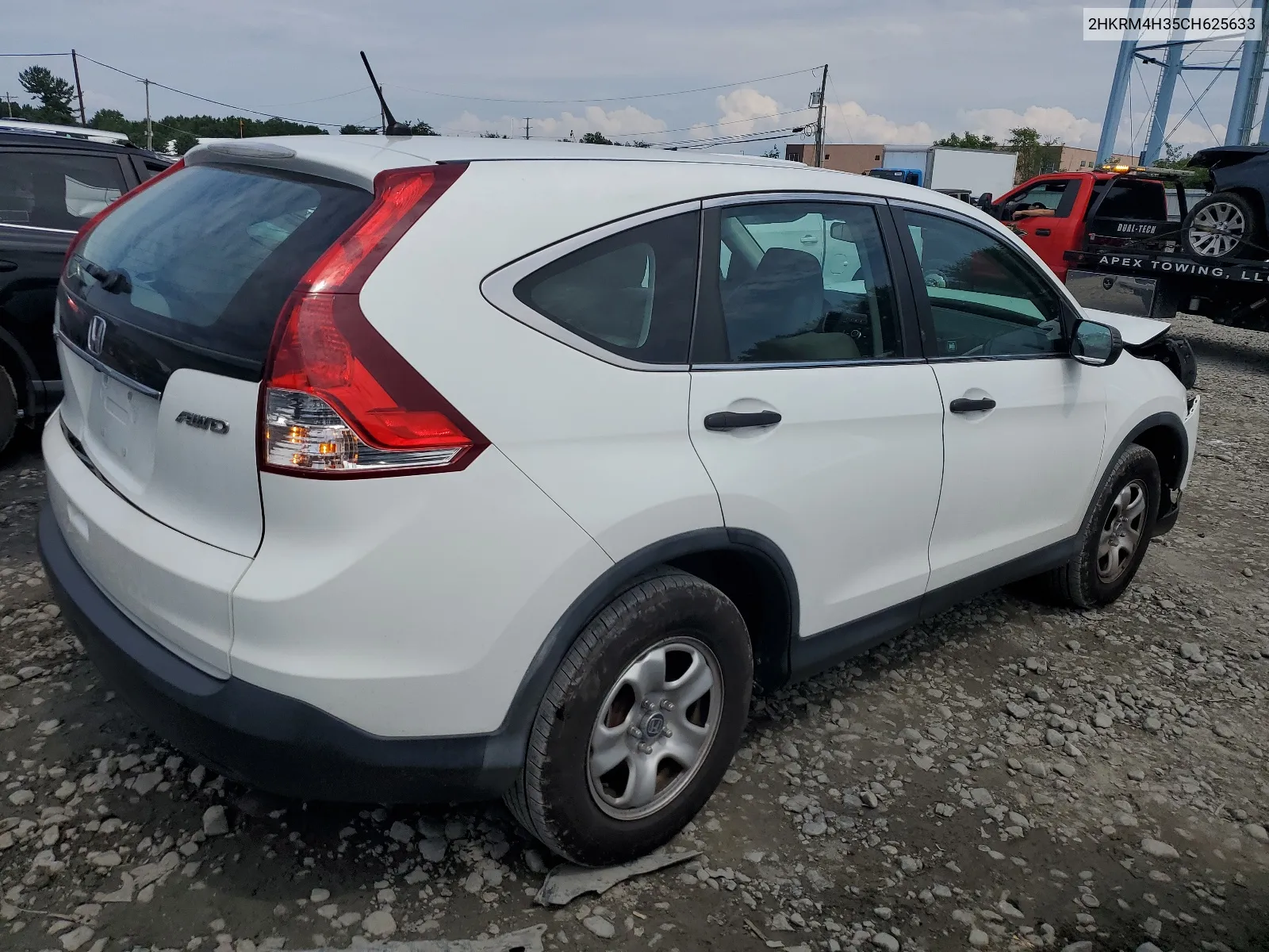 2012 Honda Cr-V Lx VIN: 2HKRM4H35CH625633 Lot: 63908424