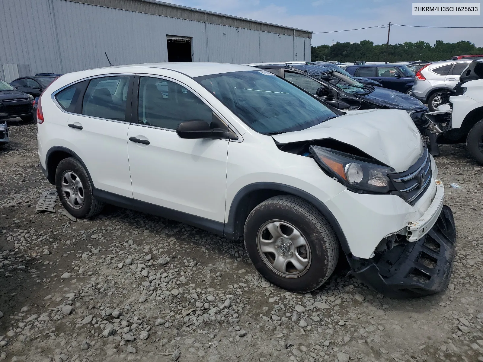 2012 Honda Cr-V Lx VIN: 2HKRM4H35CH625633 Lot: 63908424