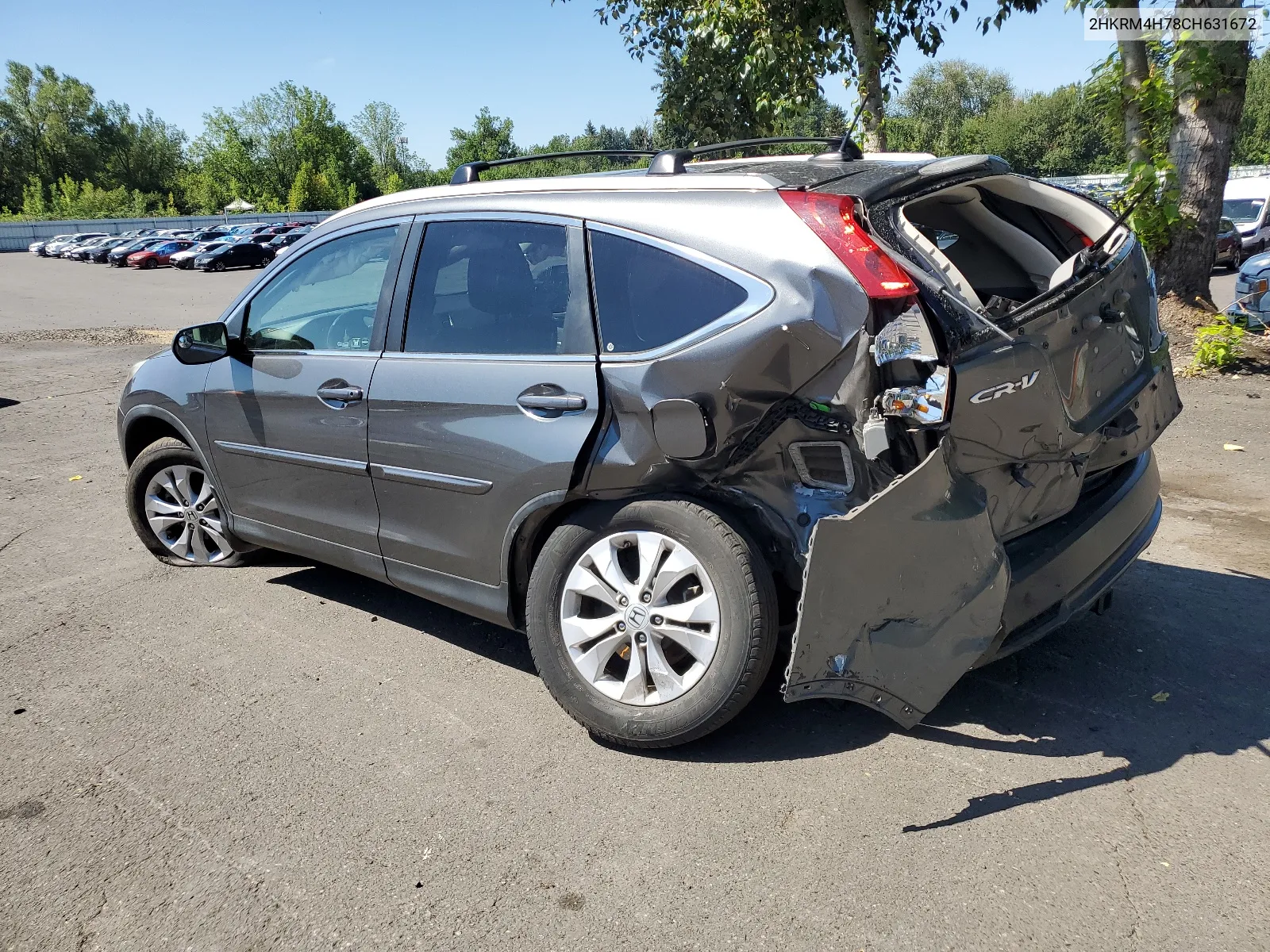 2012 Honda Cr-V Exl VIN: 2HKRM4H78CH631672 Lot: 65184194