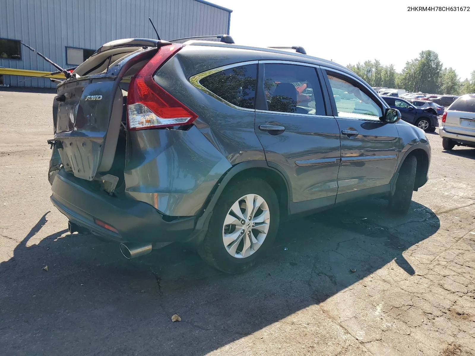 2012 Honda Cr-V Exl VIN: 2HKRM4H78CH631672 Lot: 65184194