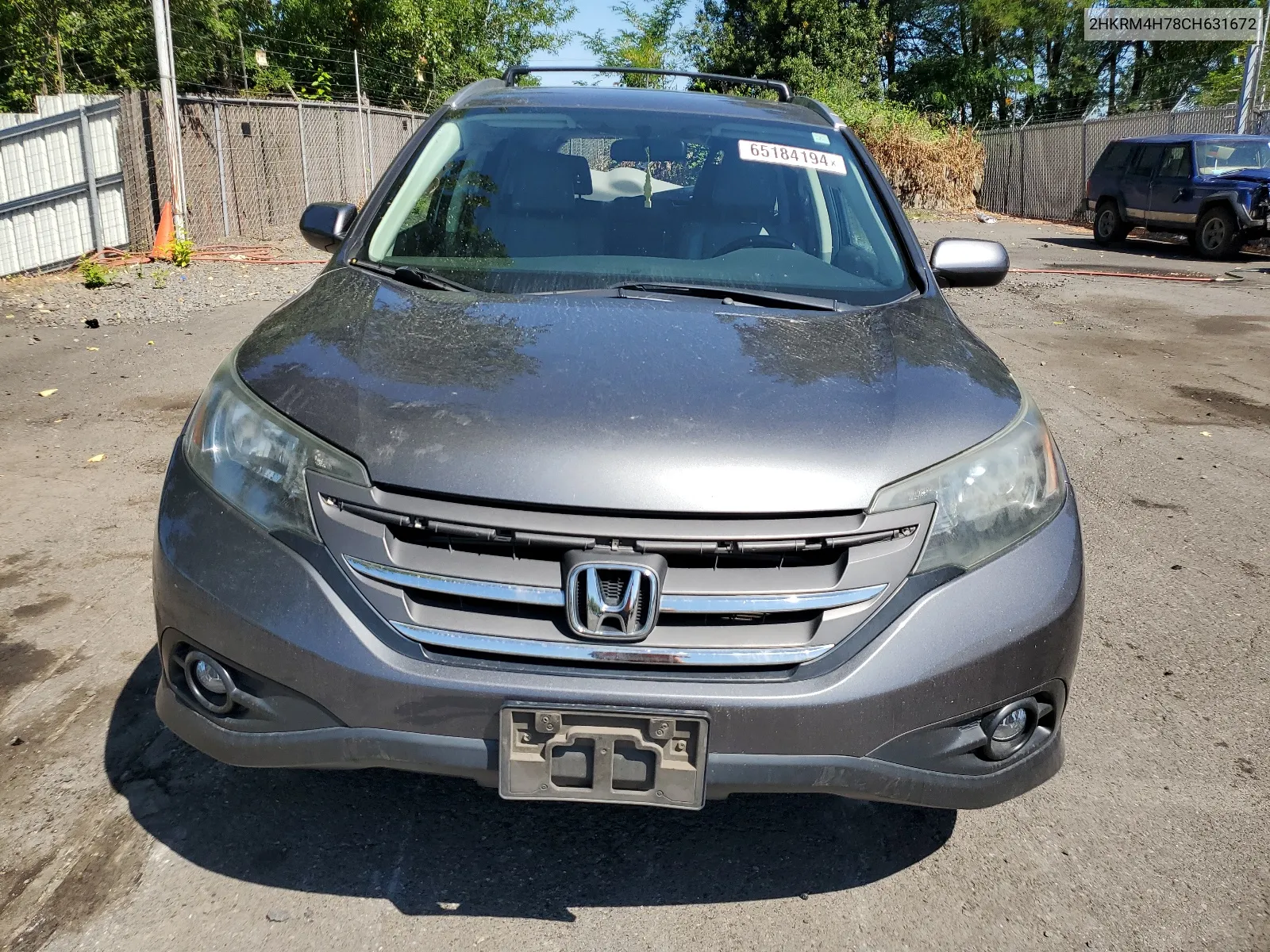 2012 Honda Cr-V Exl VIN: 2HKRM4H78CH631672 Lot: 65184194