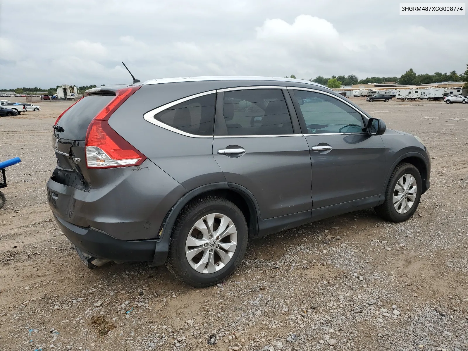 2012 Honda Crv VIN: 3HGRM487XCG008774 Lot: 68970474