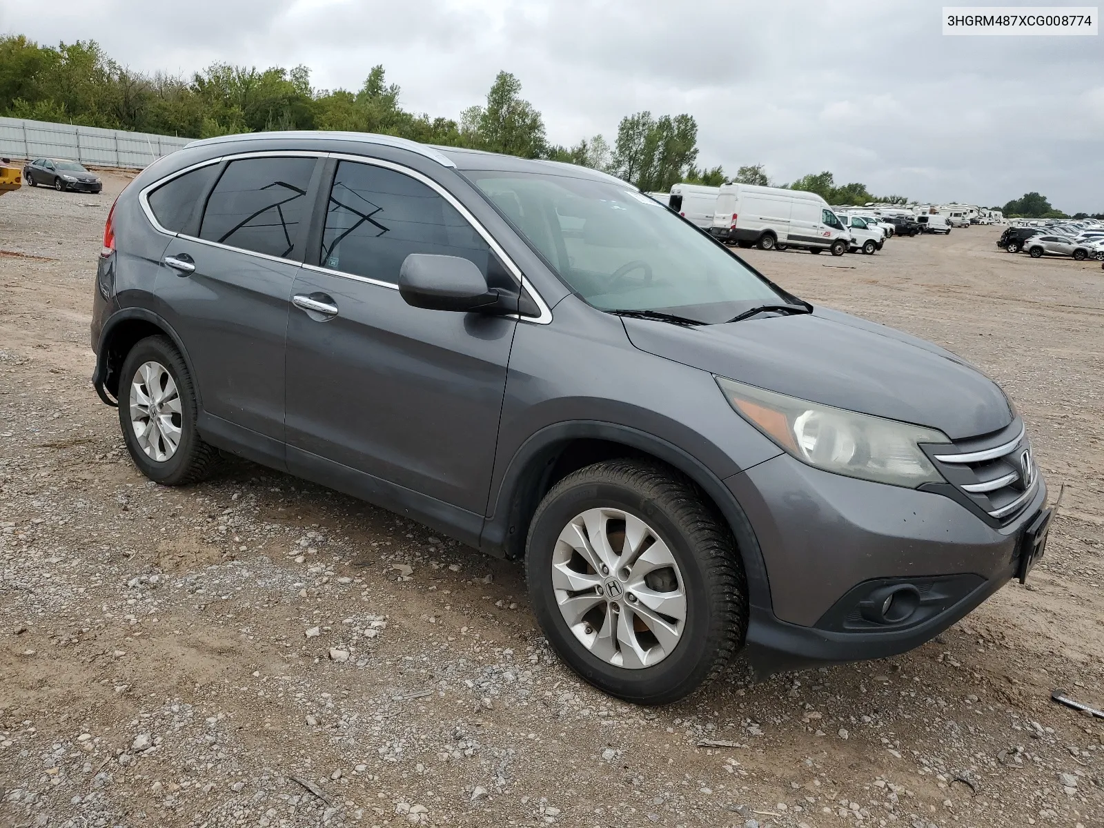 2012 Honda Crv VIN: 3HGRM487XCG008774 Lot: 68970474