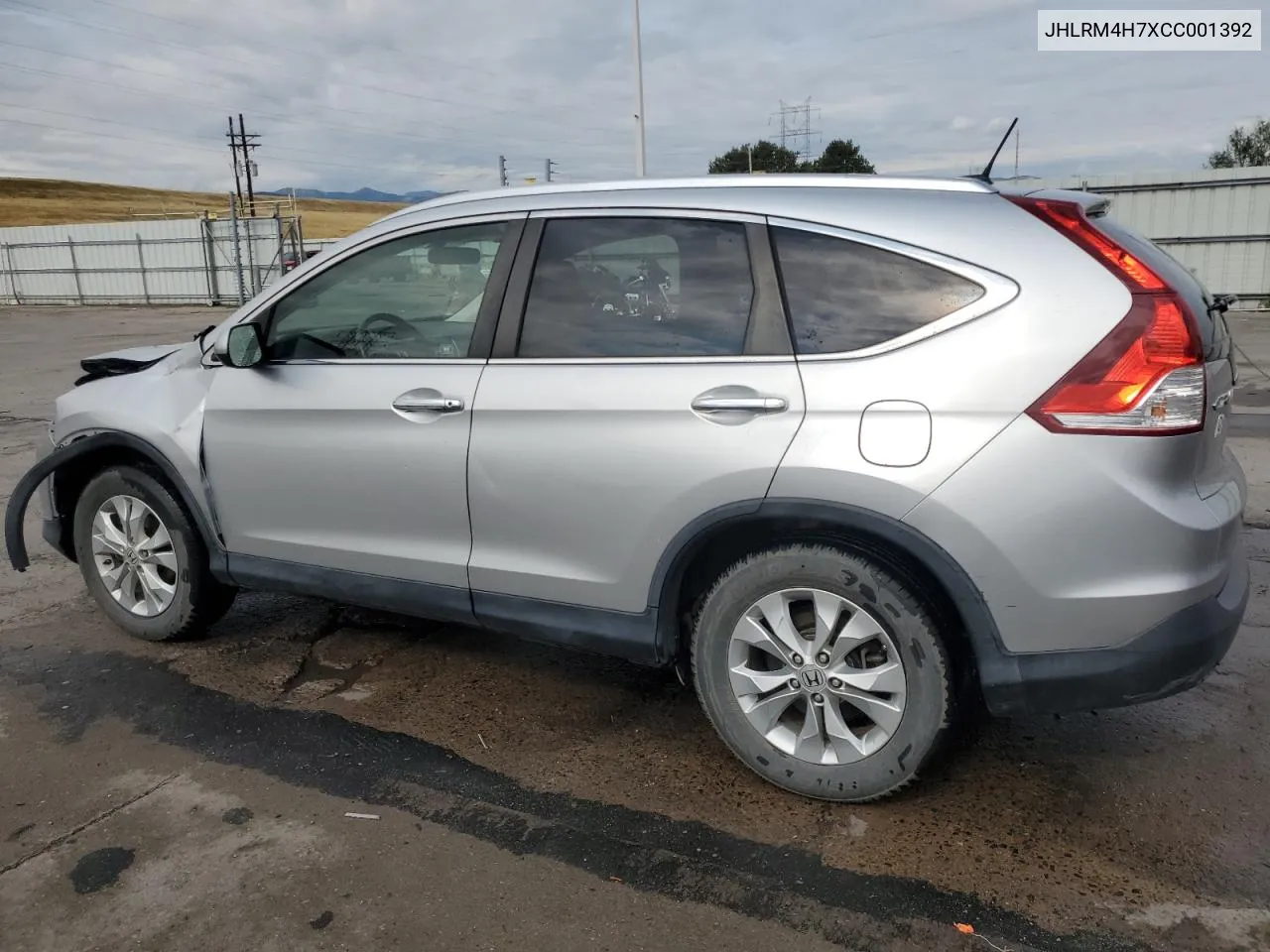 JHLRM4H7XCC001392 2012 Honda Cr-V Exl