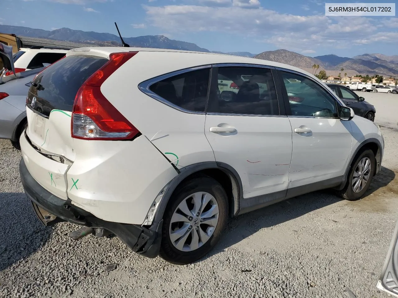 2012 Honda Cr-V Ex VIN: 5J6RM3H54CL017202 Lot: 70337544