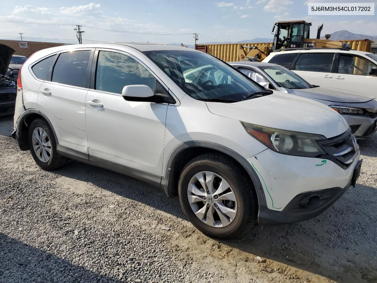 2012 Honda Cr-V Ex VIN: 5J6RM3H54CL017202 Lot: 70337544