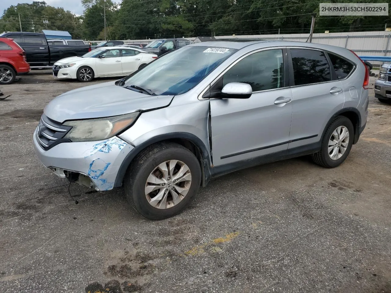 2012 Honda Cr-V Ex VIN: 2HKRM3H53CH502294 Lot: 71419744