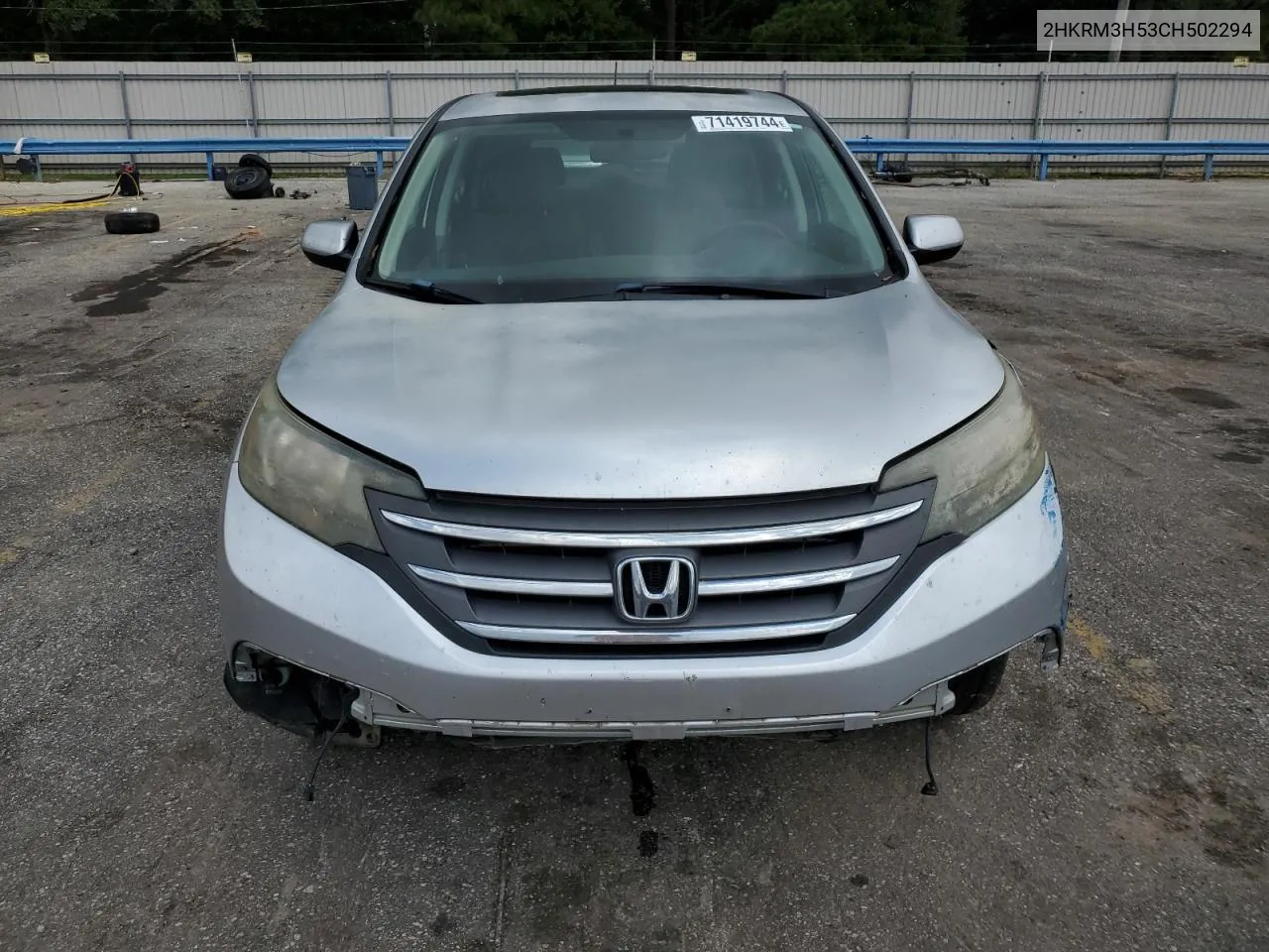 2012 Honda Cr-V Ex VIN: 2HKRM3H53CH502294 Lot: 71419744