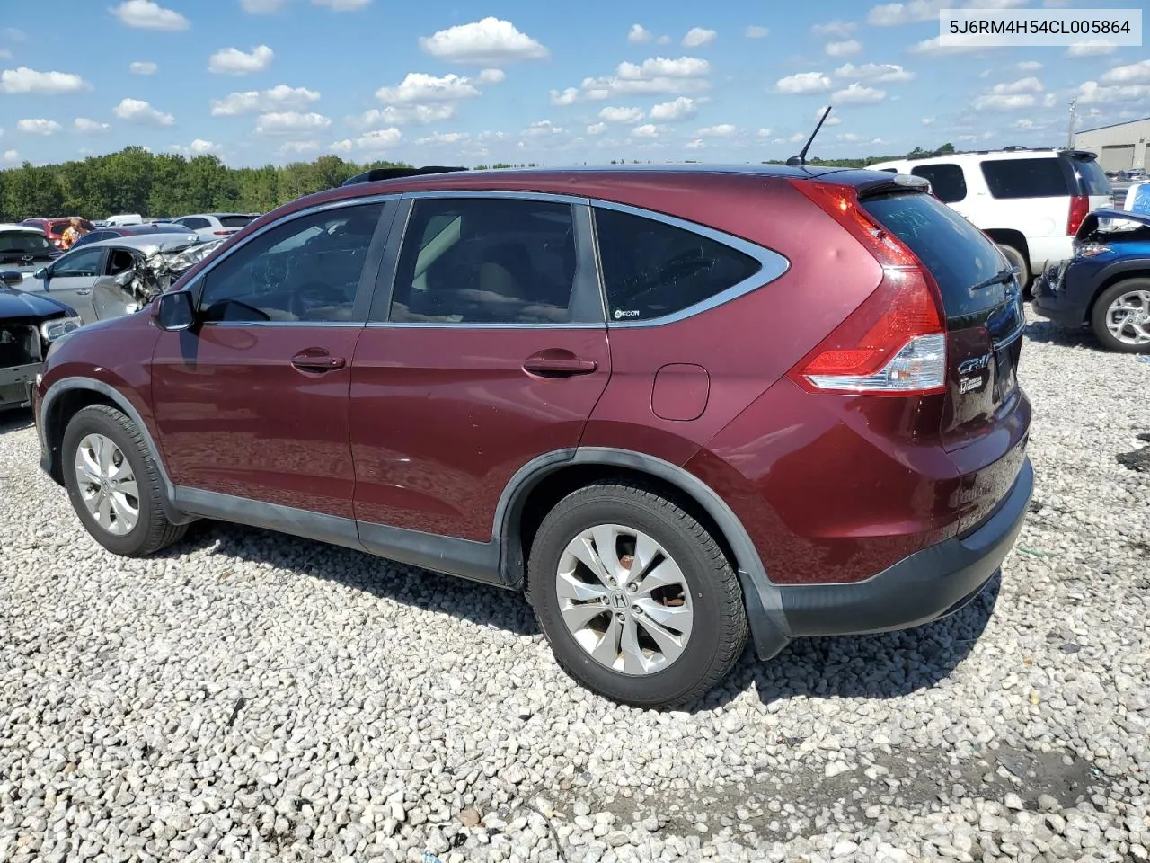 2012 Honda Cr-V Ex VIN: 5J6RM4H54CL005864 Lot: 71611314