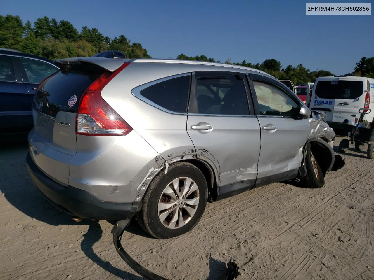 2012 Honda Cr-V Exl VIN: 2HKRM4H78CH602866 Lot: 71740254