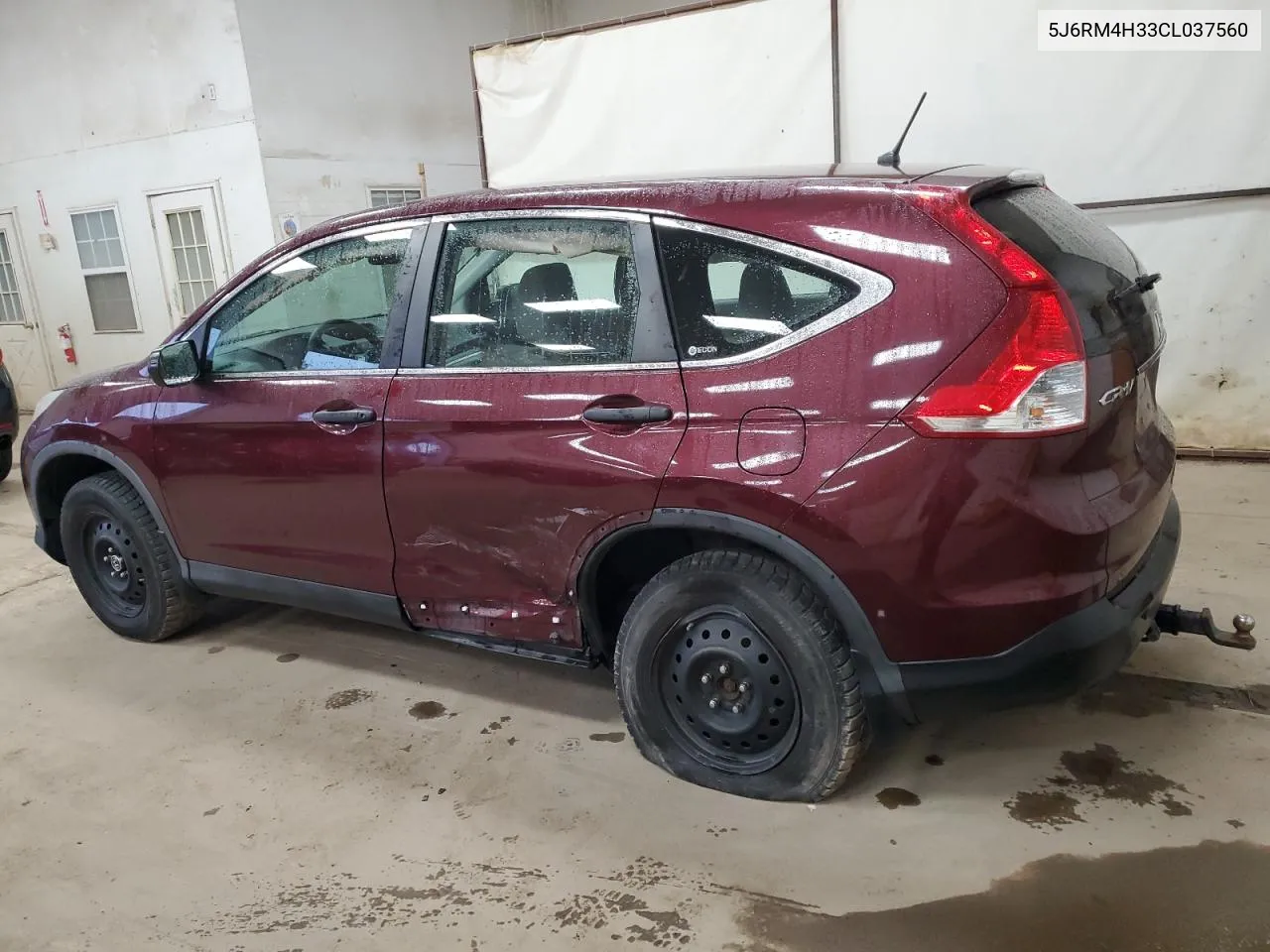 2012 Honda Cr-V Lx VIN: 5J6RM4H33CL037560 Lot: 71978004