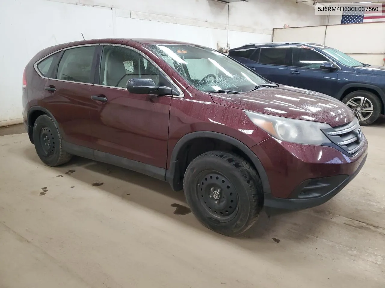 2012 Honda Cr-V Lx VIN: 5J6RM4H33CL037560 Lot: 71978004