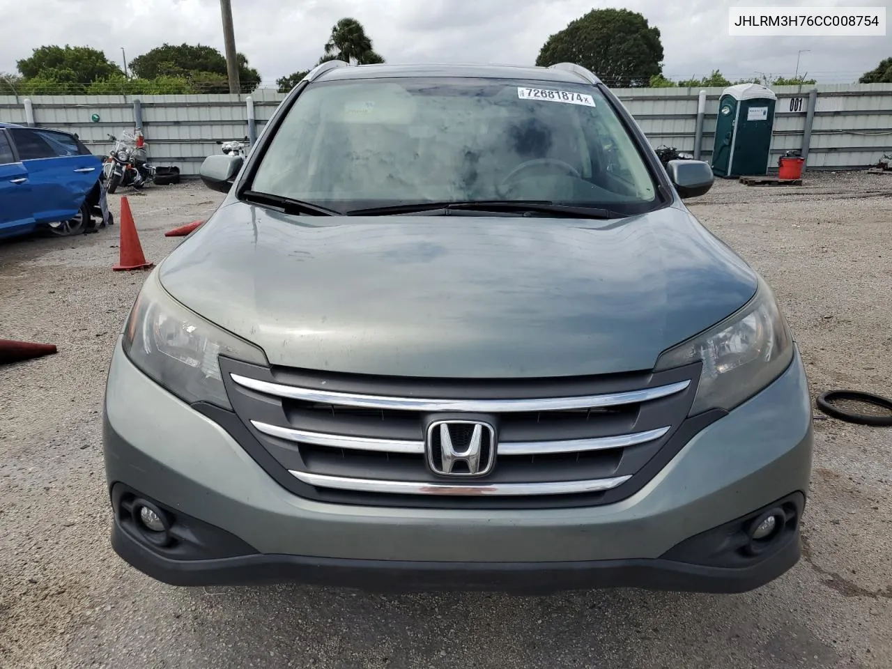 JHLRM3H76CC008754 2012 Honda Cr-V Exl