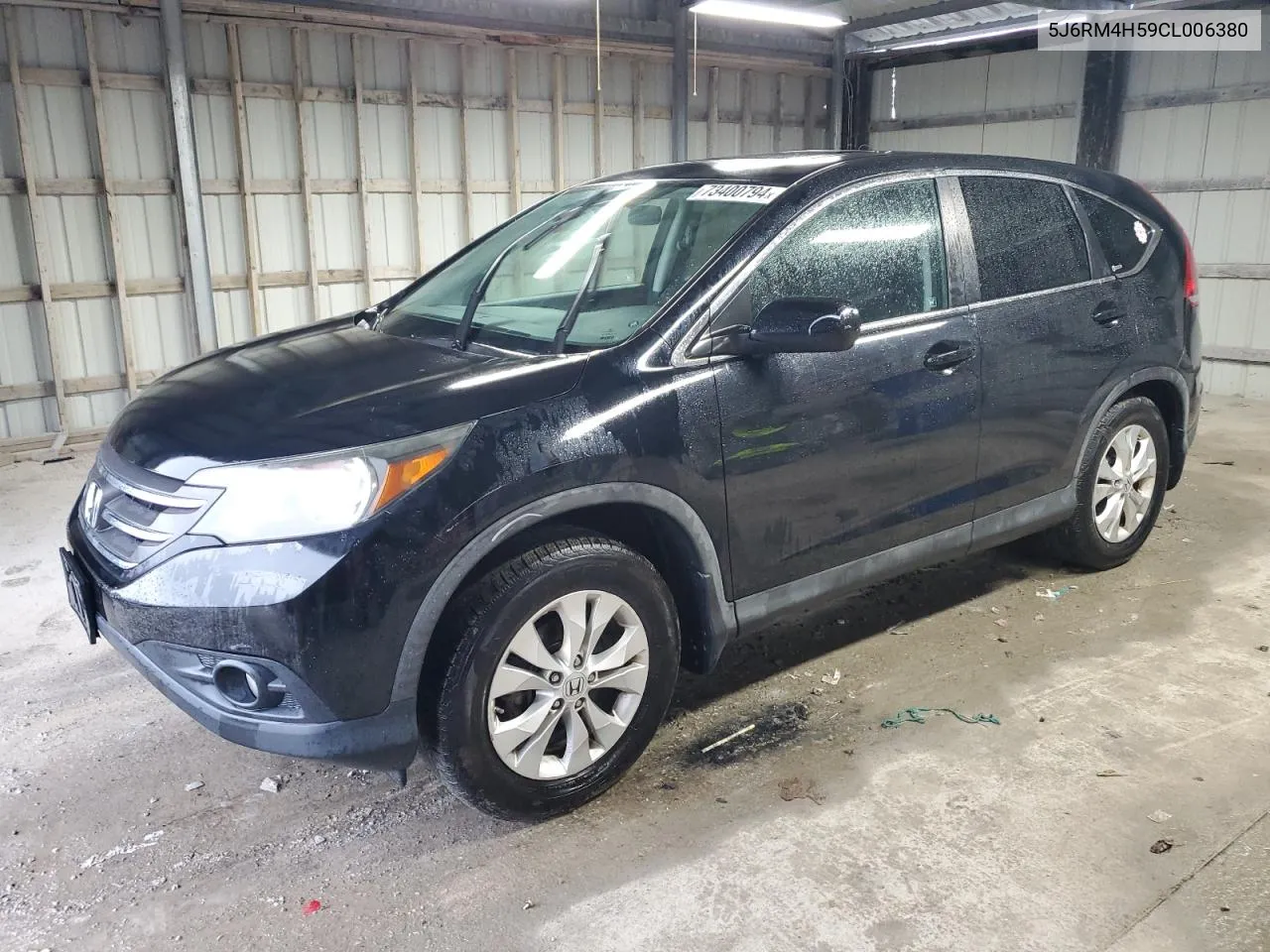 2012 Honda Cr-V Ex VIN: 5J6RM4H59CL006380 Lot: 73400794