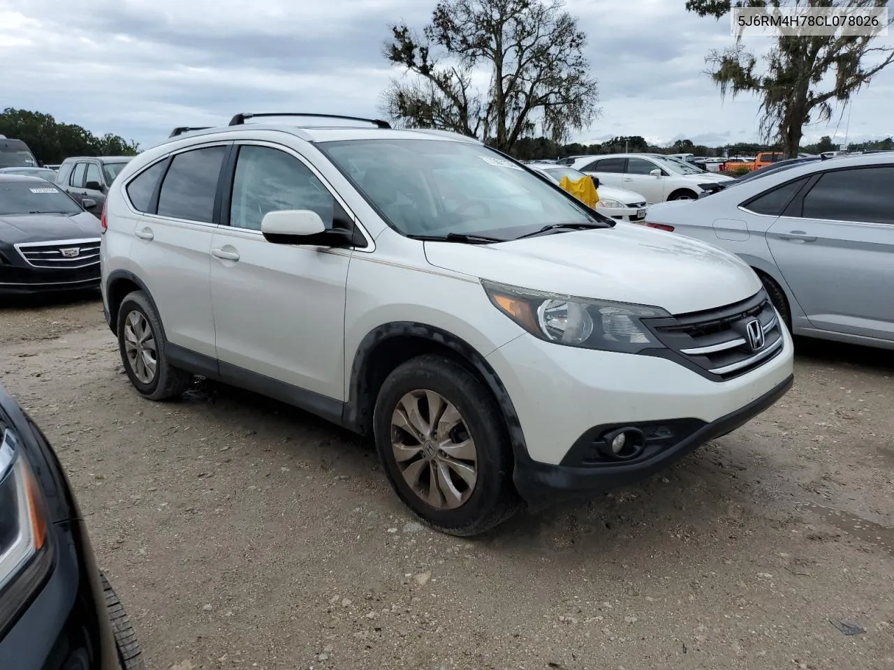 2012 Honda Cr-V Exl VIN: 5J6RM4H78CL078026 Lot: 73671344