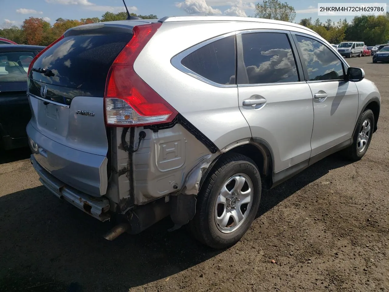 2012 Honda Cr-V Exl VIN: 2HKRM4H72CH629786 Lot: 74503304