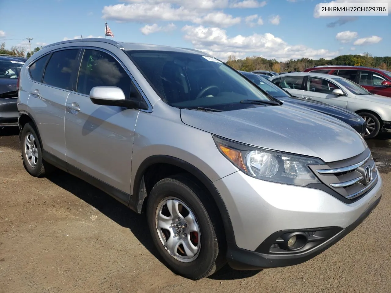 2012 Honda Cr-V Exl VIN: 2HKRM4H72CH629786 Lot: 74503304