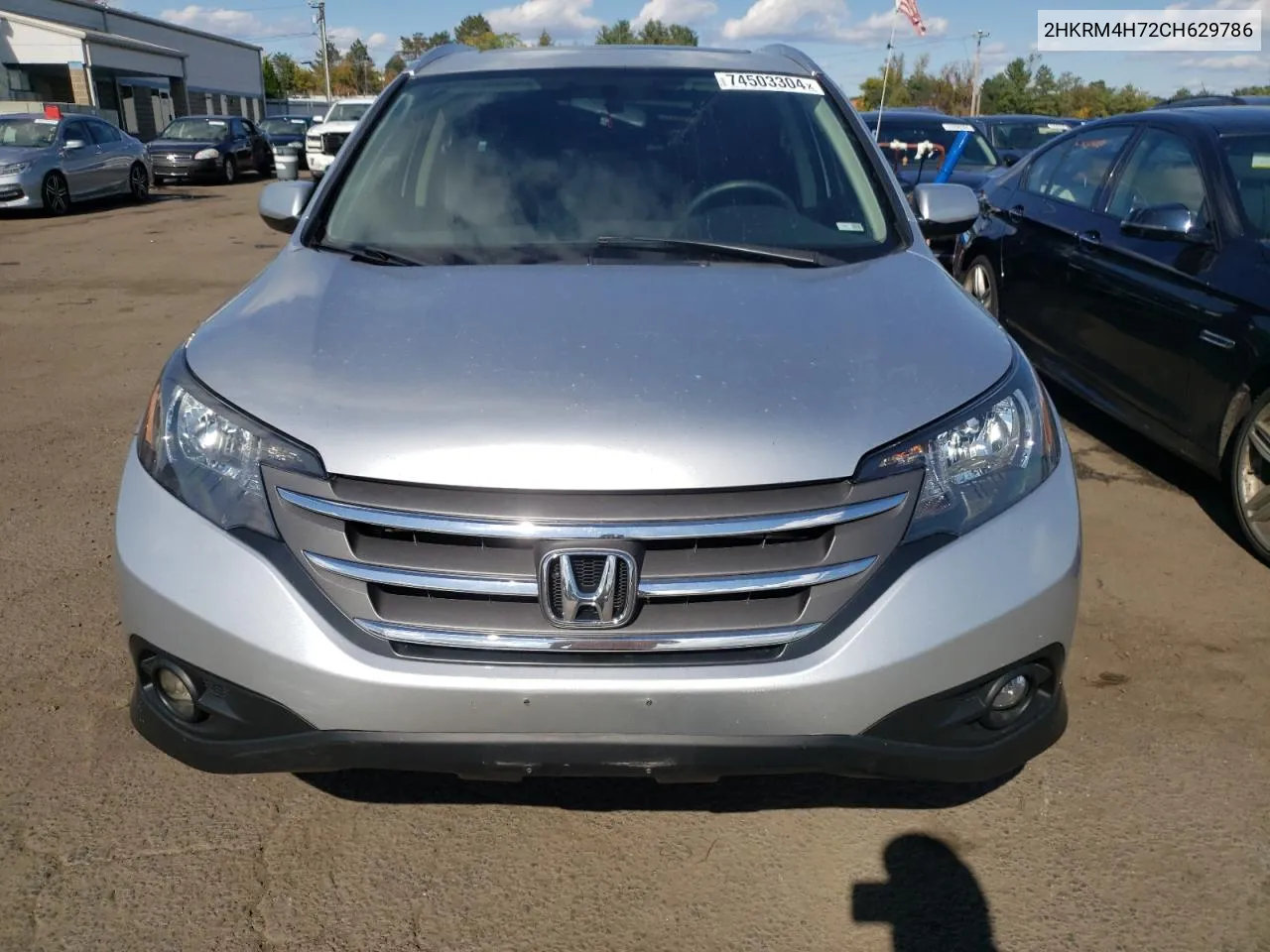 2012 Honda Cr-V Exl VIN: 2HKRM4H72CH629786 Lot: 74503304