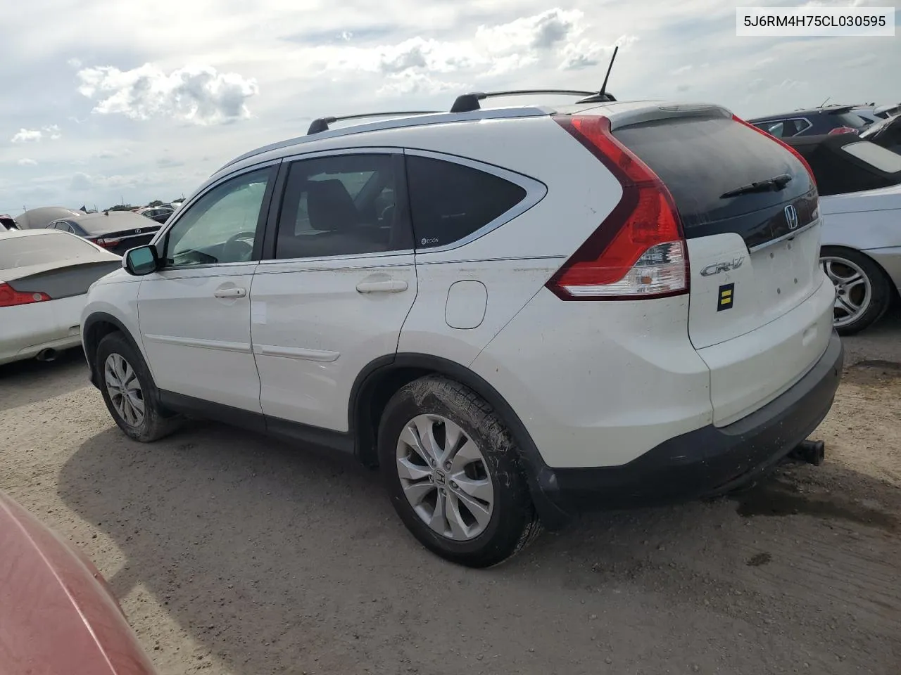 2012 Honda Cr-V Exl VIN: 5J6RM4H75CL030595 Lot: 75393804