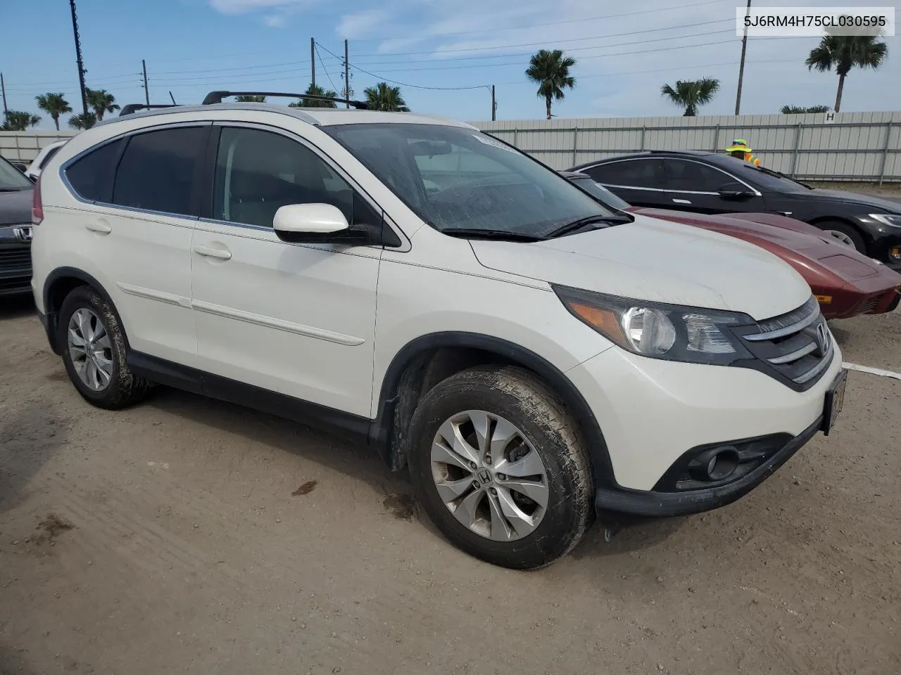 2012 Honda Cr-V Exl VIN: 5J6RM4H75CL030595 Lot: 75393804