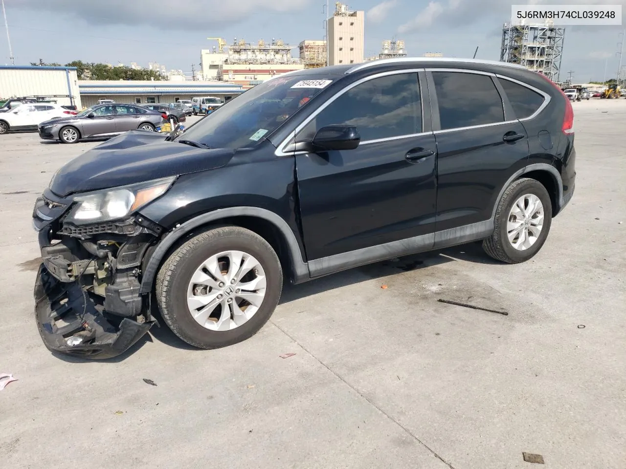 2012 Honda Cr-V Exl VIN: 5J6RM3H74CL039248 Lot: 75945154