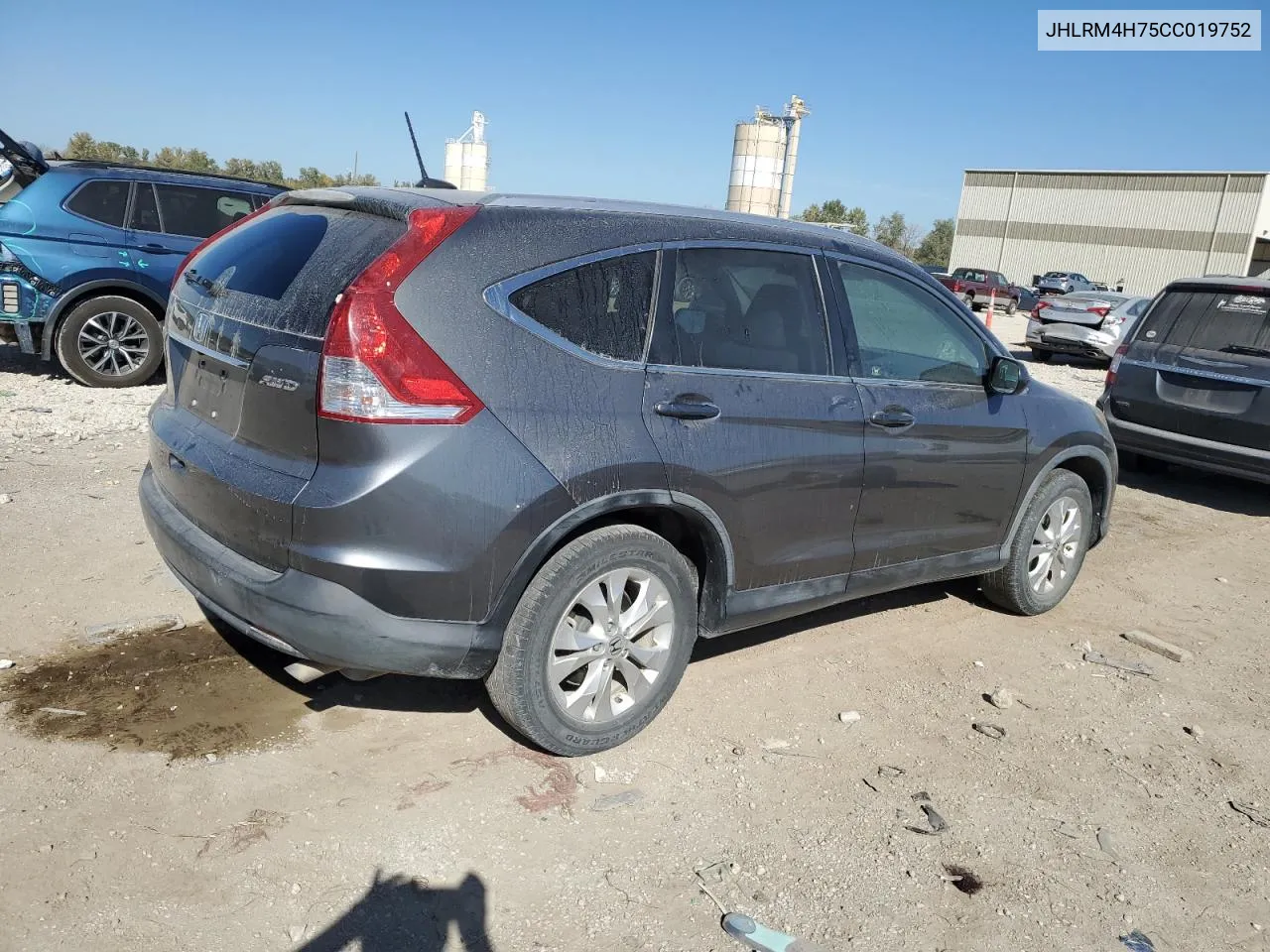 2012 Honda Cr-V Exl VIN: JHLRM4H75CC019752 Lot: 76089304