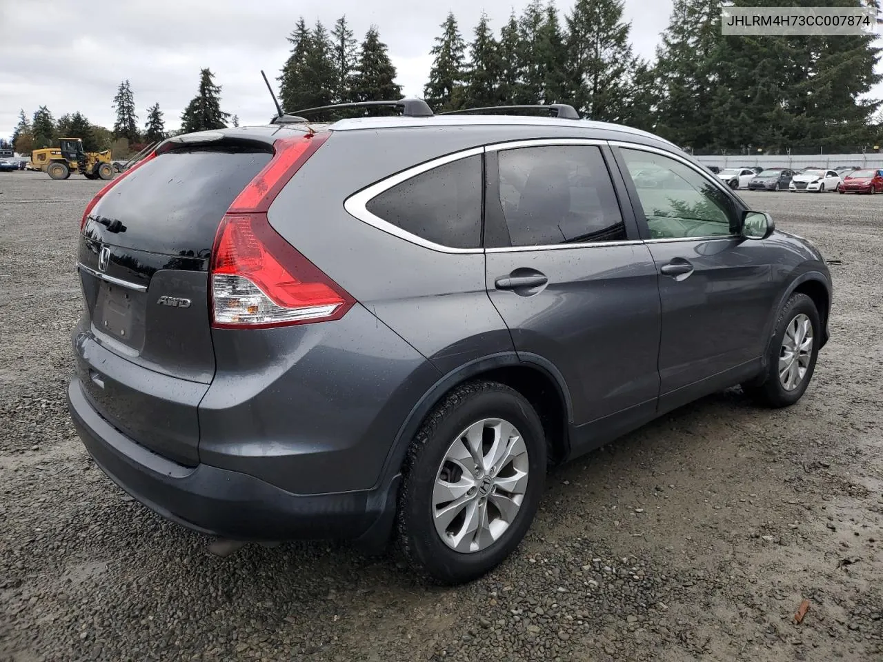 JHLRM4H73CC007874 2012 Honda Cr-V Exl