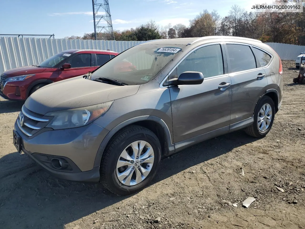 2012 Honda Cr-V Exl VIN: JHLRM4H70CC009162 Lot: 76639154