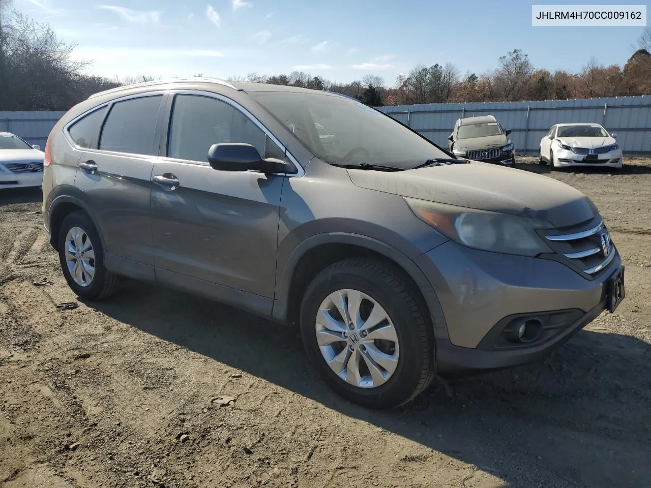 2012 Honda Cr-V Exl VIN: JHLRM4H70CC009162 Lot: 76639154