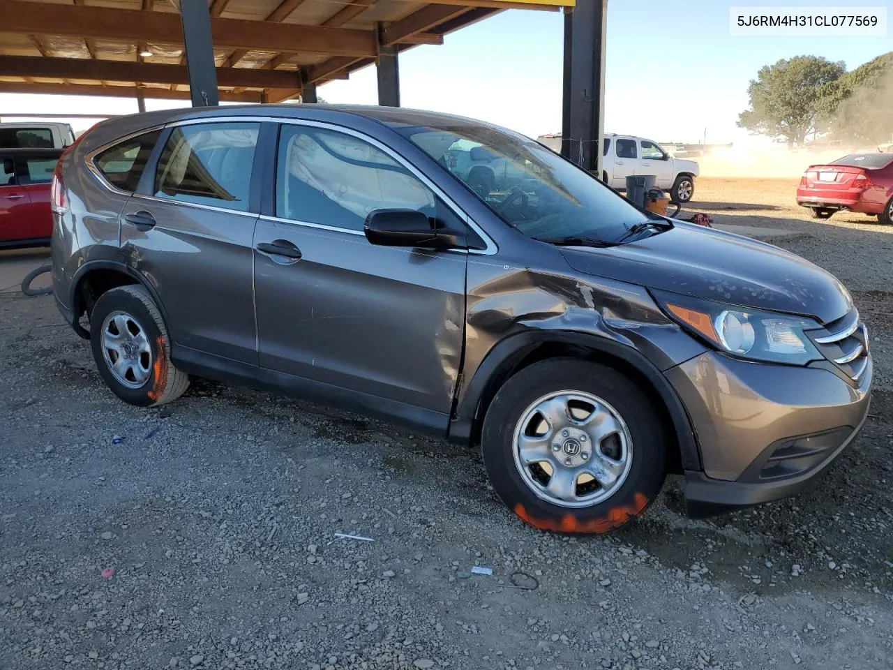 2012 Honda Cr-V Lx VIN: 5J6RM4H31CL077569 Lot: 76918564