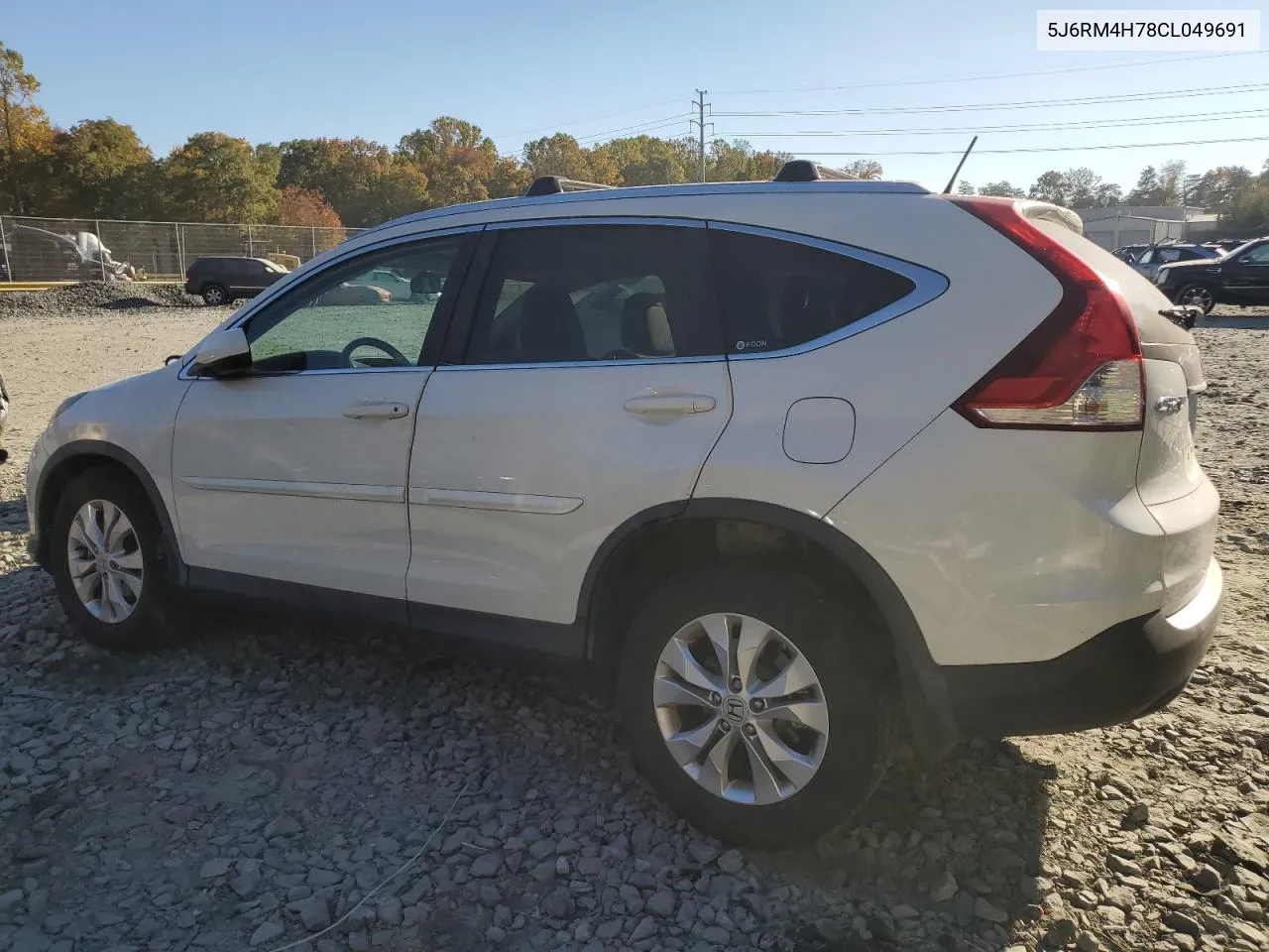 2012 Honda Cr-V Exl VIN: 5J6RM4H78CL049691 Lot: 76923154