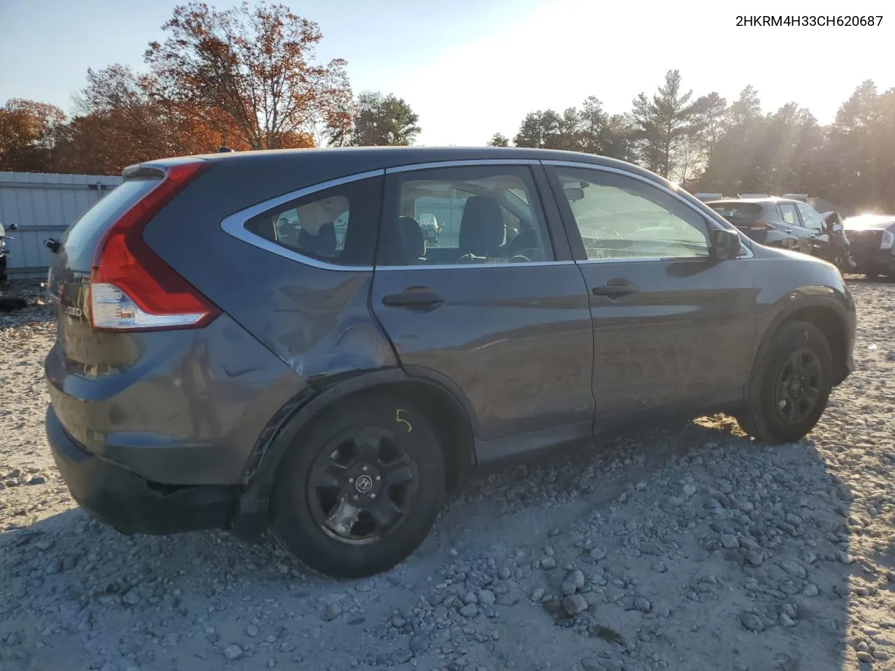 2012 Honda Cr-V Lx VIN: 2HKRM4H33CH620687 Lot: 77321704