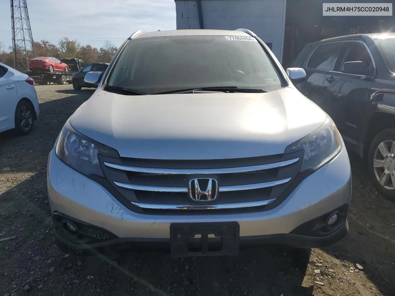 2012 Honda Cr-V Exl VIN: JHLRM4H75CC020948 Lot: 77464454