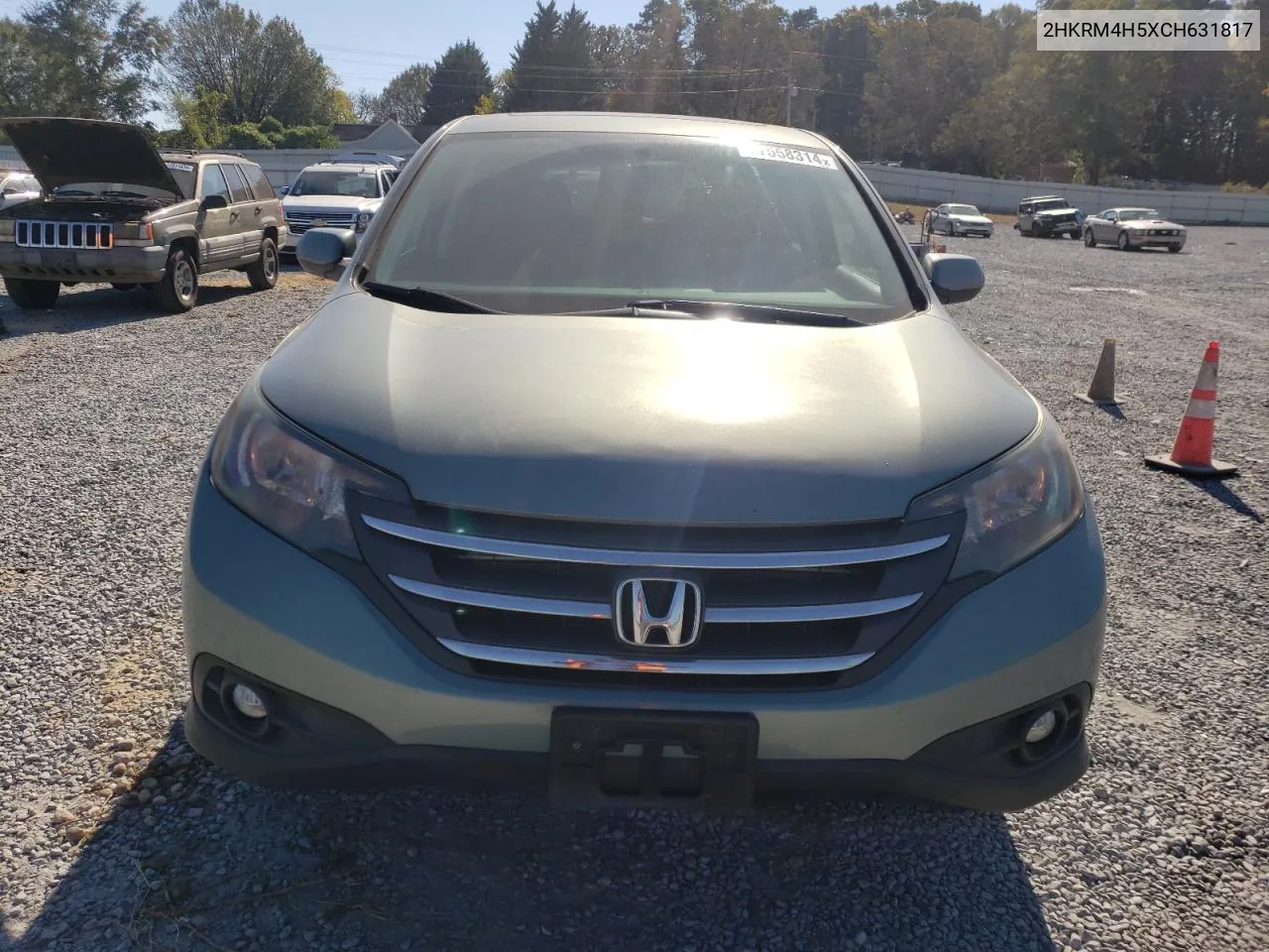 2HKRM4H5XCH631817 2012 Honda Cr-V Ex