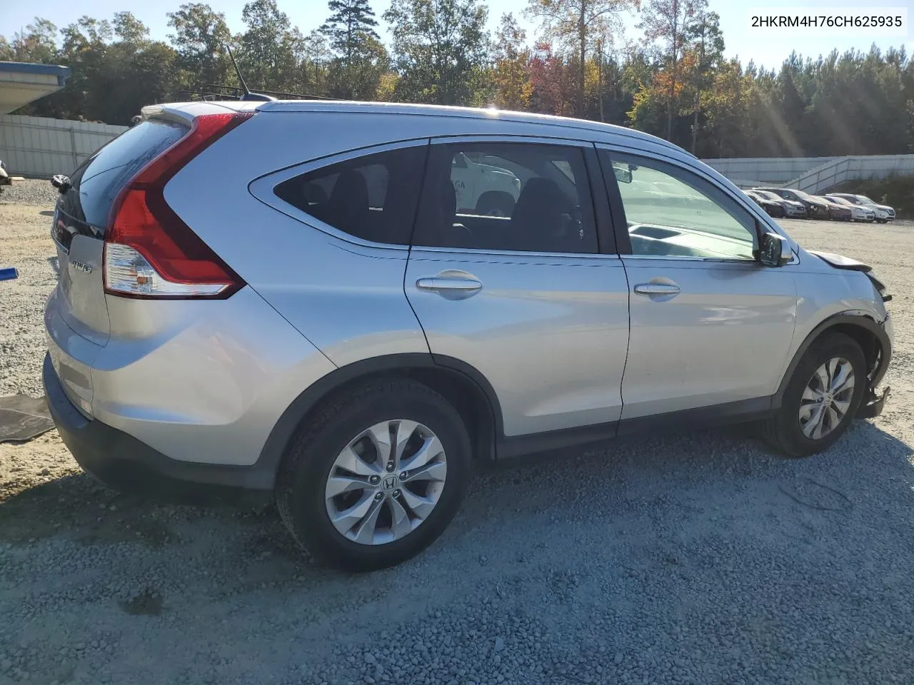 2012 Honda Cr-V Exl VIN: 2HKRM4H76CH625935 Lot: 77824894