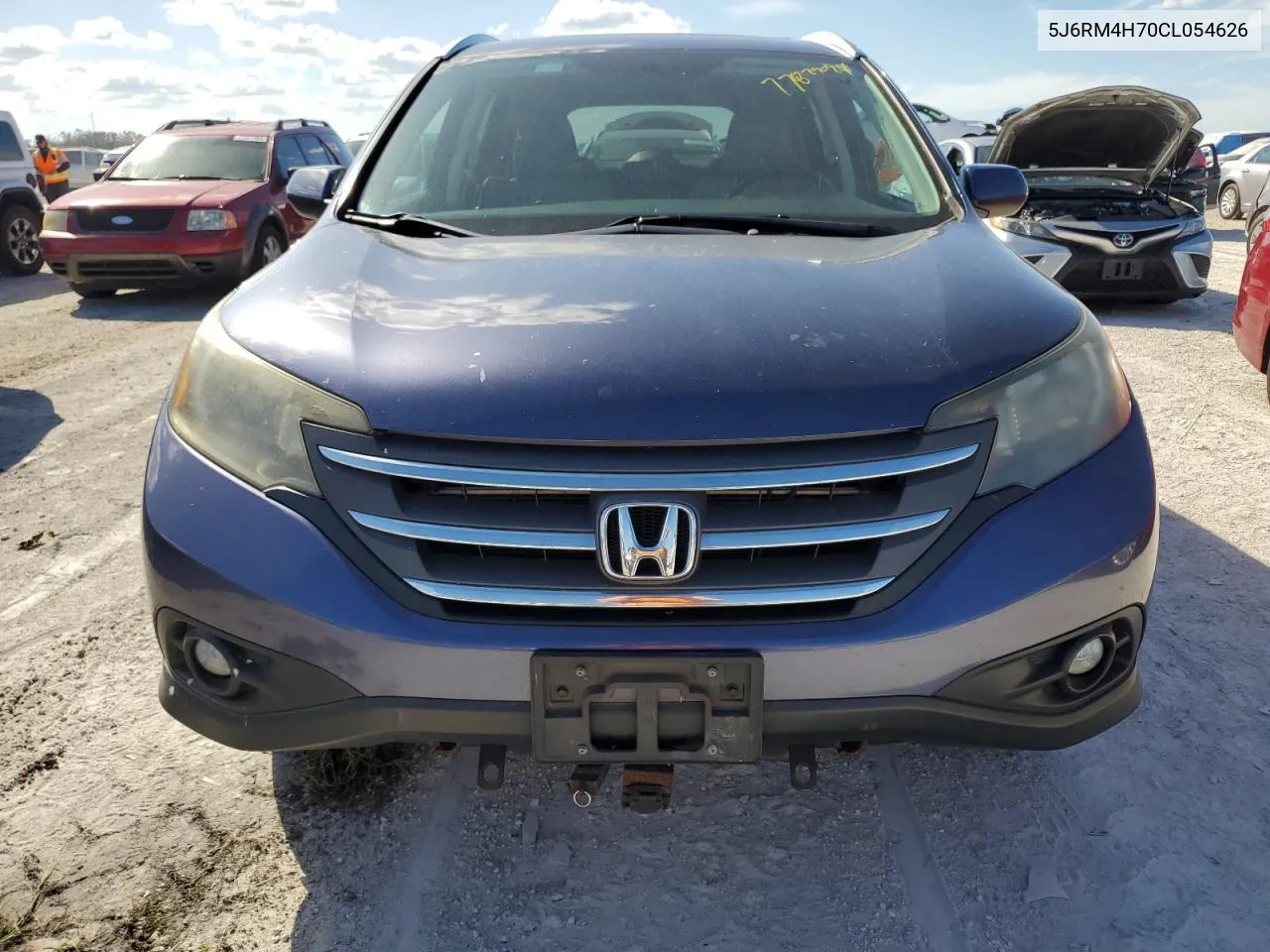 2012 Honda Cr-V Exl VIN: 5J6RM4H70CL054626 Lot: 77829094