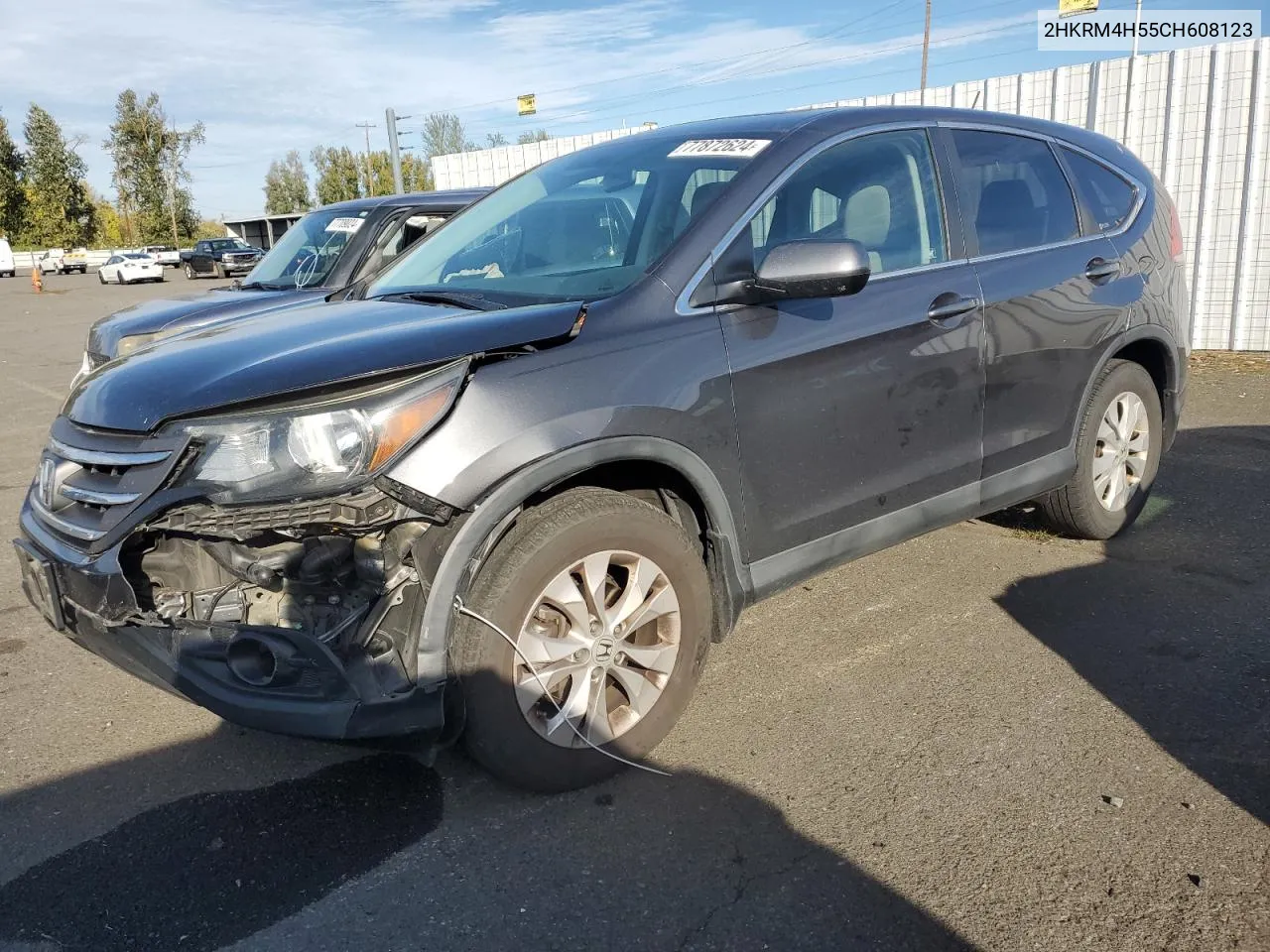 2012 Honda Cr-V Ex VIN: 2HKRM4H55CH608123 Lot: 77872624