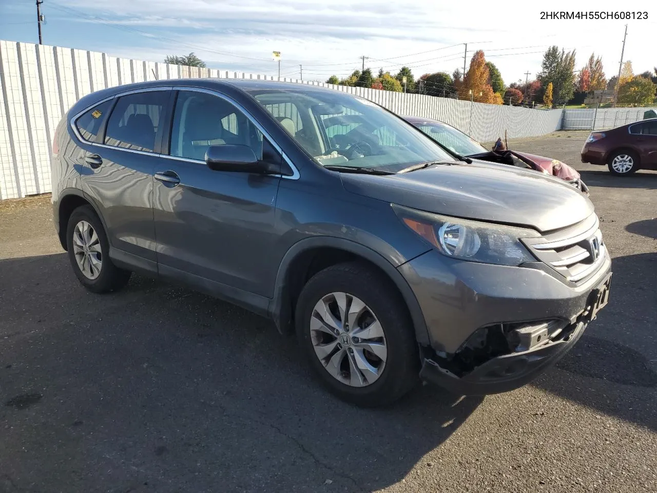 2012 Honda Cr-V Ex VIN: 2HKRM4H55CH608123 Lot: 77872624