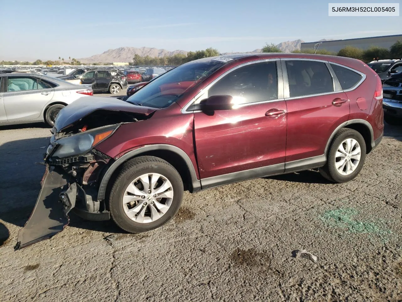 2012 Honda Cr-V Ex VIN: 5J6RM3H52CL005405 Lot: 77873974