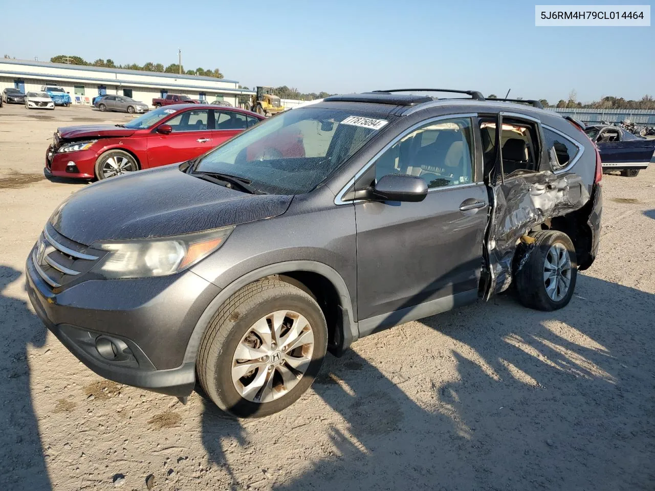 2012 Honda Cr-V Exl VIN: 5J6RM4H79CL014464 Lot: 77875094