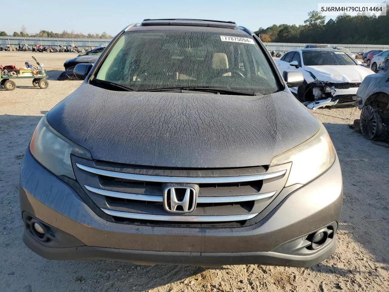 2012 Honda Cr-V Exl VIN: 5J6RM4H79CL014464 Lot: 77875094