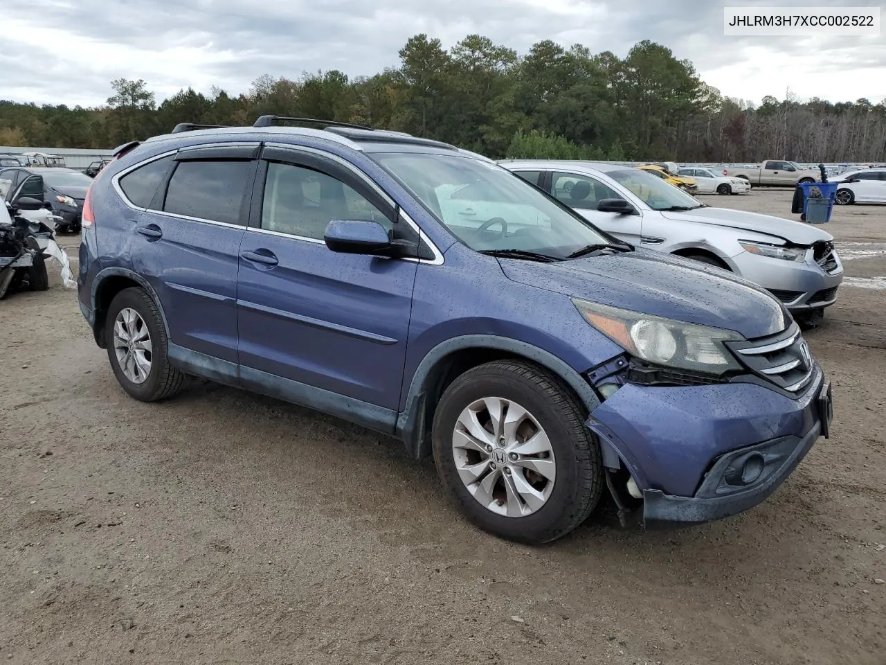 2012 Honda Cr-V Exl VIN: JHLRM3H7XCC002522 Lot: 77898584