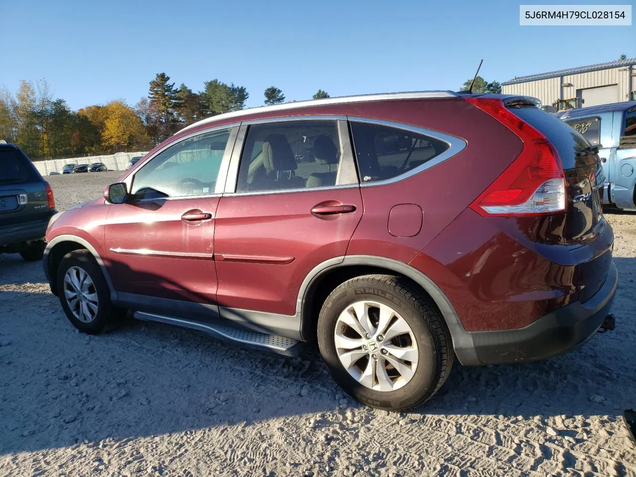 2012 Honda Cr-V Exl VIN: 5J6RM4H79CL028154 Lot: 77966974