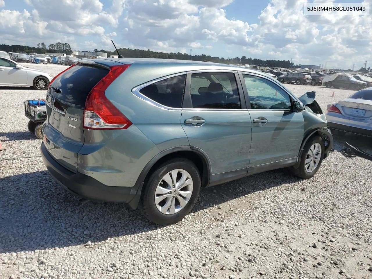 2012 Honda Cr-V Ex VIN: 5J6RM4H58CL051049 Lot: 78044754