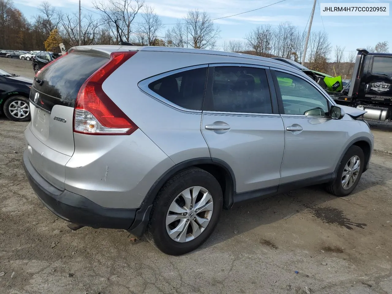 2012 Honda Cr-V Exl VIN: JHLRM4H77CC020952 Lot: 78069704