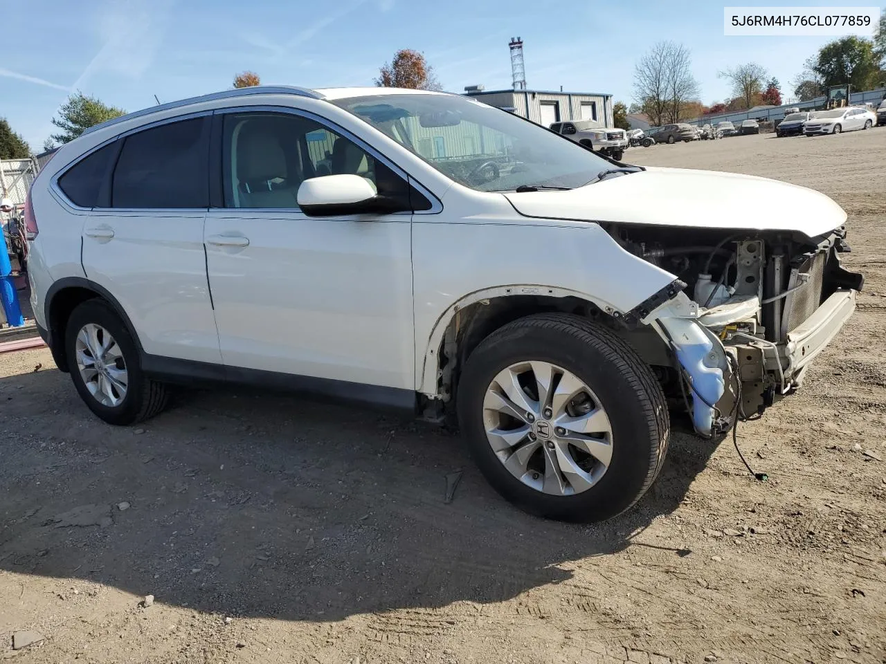 5J6RM4H76CL077859 2012 Honda Cr-V Exl