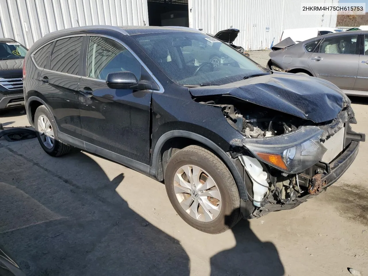 2012 Honda Cr-V Exl VIN: 2HKRM4H75CH615753 Lot: 78094894